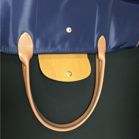 🐠🏝️Brand New 👜Longchamp  Tote Bag size large  Navy - Picture 5 of 6